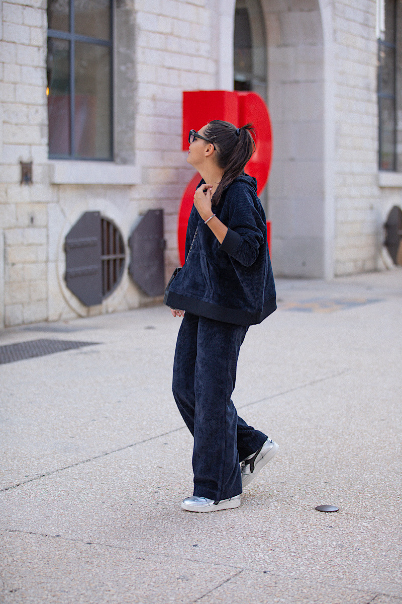 Veste Pull Capuche Black