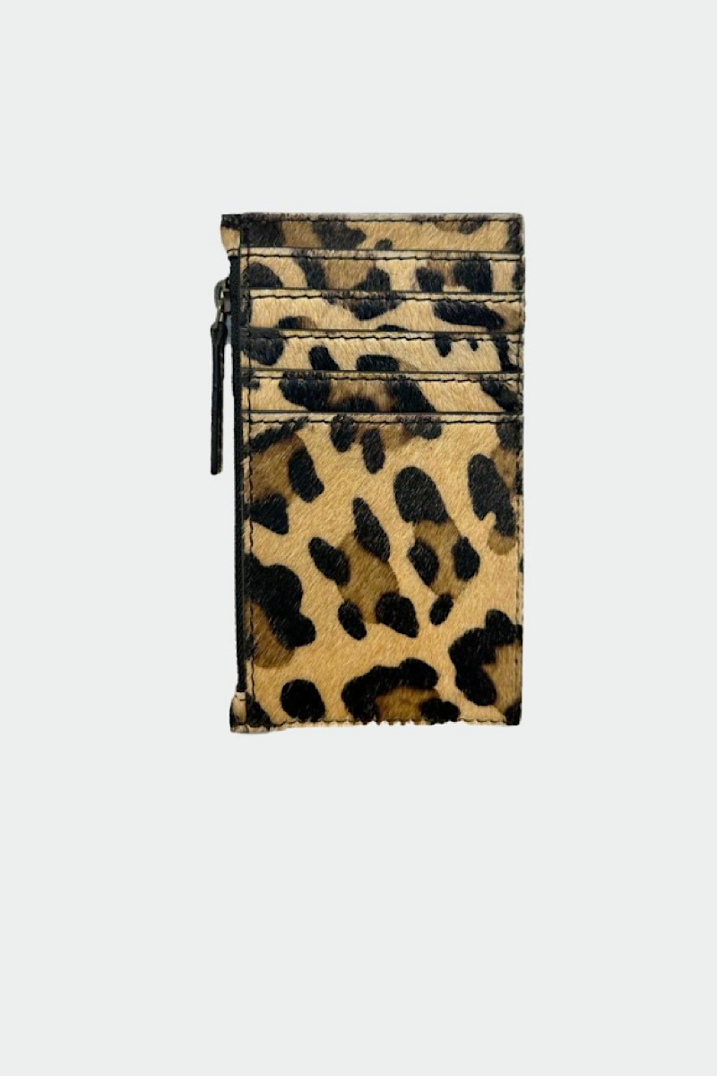 Porte Carte Sylvano Leopard