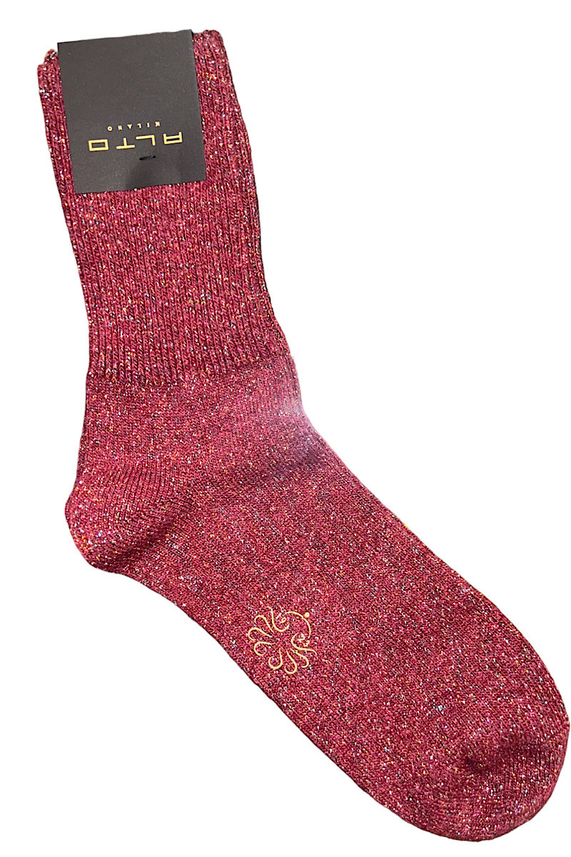 Chaussettes Kaylie Bordeaux