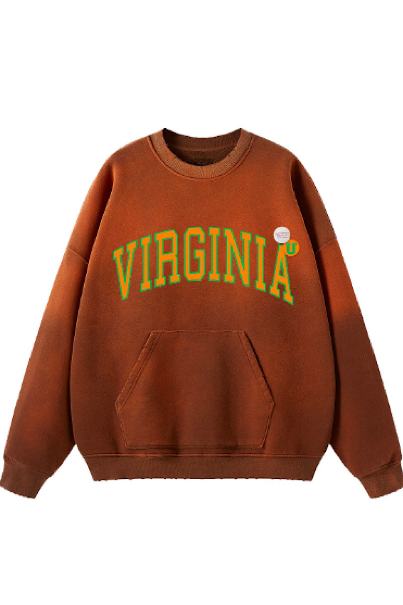 Sweatshirt Piper Virginia Vintage Brown