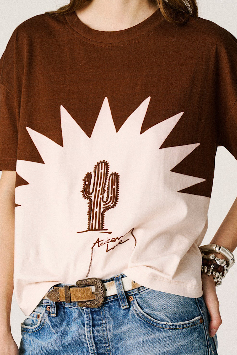 Tshirt Cactus Brown