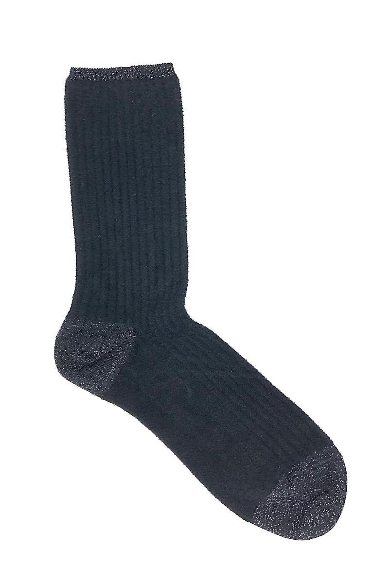 ALTO MILANO Chaussettes Susan Short Nero